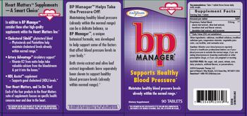 Enzymatic Therapy BP Manager - supplement