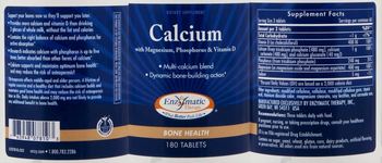 Enzymatic Therapy Calcium With Magnesium, Phosphorus & Vitamin D - supplement