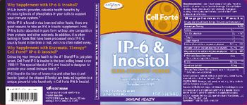Enzymatic Therapy Cell Fort� IP-6 & Inositol Citrus Flavored Drink Mix - supplement