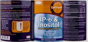 Enzymatic Therapy Cell Forte IP-6 & Inositol Ultra-Strength Powder Citrus Flavored - supplement
