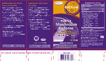 Enzymatic Therapy Cell Forte Purple Mushroom Defense - supplement
