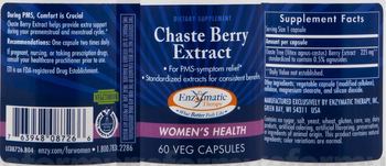 Enzymatic Therapy Chaste Berry Extract - supplement