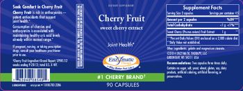 Enzymatic Therapy Cherry Fruit Sweet Cherry Extract - supplement