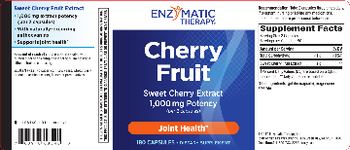 Enzymatic Therapy Cherry Fruit - supplement