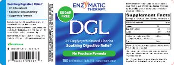 Enzymatic Therapy DGL 3:1 Deglycyrrhizinated Licorice - supplement