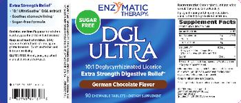 Enzymatic Therapy DGL Ultra 10:1 Deglycyrrhizinated German Chocolate Flavor - supplement
