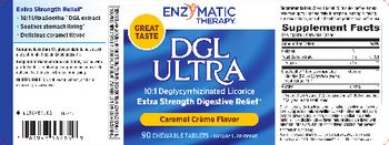 Enzymatic Therapy DGL Ultra Caramel Creme Flavor - supplement