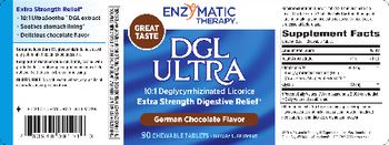 Enzymatic Therapy DGL Ultra German Chocolate Flavor - supplement