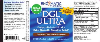 Enzymatic Therapy DGL Ultra German Chocolate Flavored - supplement