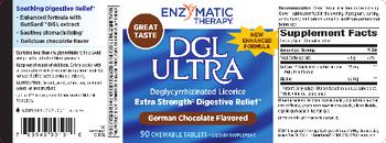 Enzymatic Therapy DGL Ultra German Chocolate Flavored - supplement