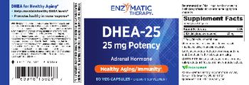Enzymatic Therapy DHEA-25 25 mg Potency - supplement