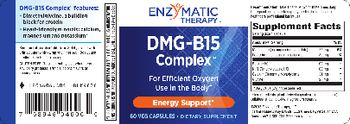 Enzymatic Therapy DMG-B15 Complex - supplement