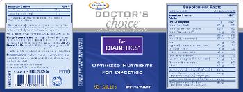 Enzymatic Therapy Doctor's Choice for Diabetics - supplement