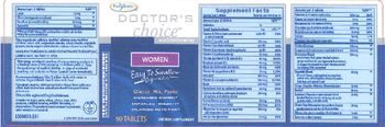 Enzymatic Therapy Doctor's Choice Multivitamins Women - supplement