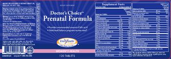 Enzymatic Therapy Doctor's Choice Prenatal Formula - supplement