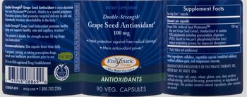 Enzymatic Therapy Double-Strength Grape Seed Antioxidant 100 mg - supplement
