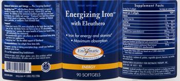Enzymatic Therapy Energizing Iron With Eleuthero - le05209e02 blk520e