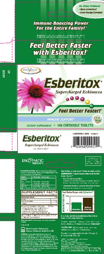 Enzymatic Therapy Esberitox - supplement
