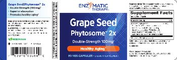 Enzymatic Therapy Grape Seed Phytosome 2x - supplement