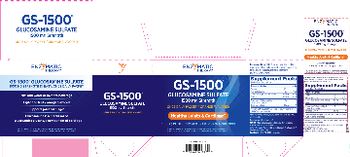 Enzymatic Therapy GS-1500 Glucosamine Sulfate 1500 mg Strength Orange Flavored - supplement