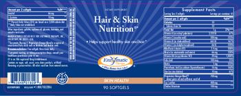 Enzymatic Therapy Hair & Skin Nutrition - supplement