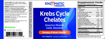 Enzymatic Therapy Krebs Cycle Chelates - supplement