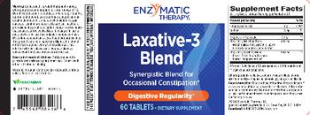Enzymatic Therapy Laxative-3 Blend - supplement