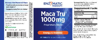 Enzymatic Therapy Maca Tru - supplement