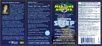 Enzymatic Therapy Medicine Hunter Calming Sleep - supplement