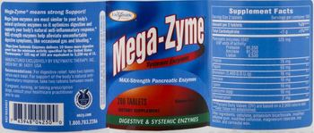 Enzymatic Therapy Mega-Zyme Systemic Enzymes - supplement
