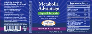 Enzymatic Therapy Metabolic Advantage Thyroid Formula - supplement