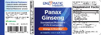 Enzymatic Therapy Panax Ginseng - supplement