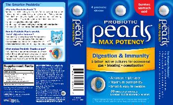 Enzymatic Therapy Probiotic Pearls Max Potency - lactobacilli bifidobacterisupplement