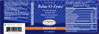 Enzymatic Therapy Relax-O-Zyme - supplement
