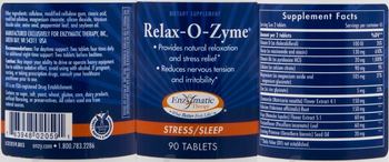 Enzymatic Therapy Relax-O-Zyme - supplement