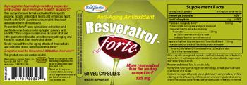 Enzymatic Therapy Resveratrol~Forte - supplement