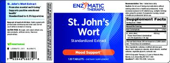 Enzymatic Therapy St. John's Wort - supplement