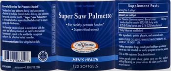 Enzymatic Therapy Super Saw Palmetto - supplement