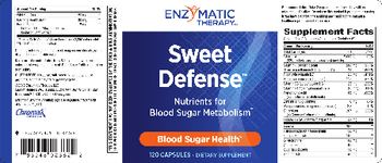 Enzymatic Therapy Sweet Defense - supplement