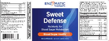 Enzymatic Therapy Sweet Defense - supplement