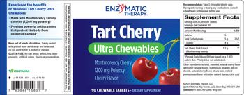 Enzymatic Therapy Tart Cherry Ultra Chewables Cherry Flavor - supplement