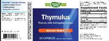 Nature's Way Thymulus - supplement