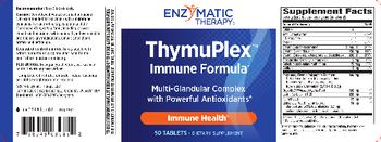 Enzymatic Therapy ThymuPlex - supplement