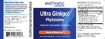Enzymatic Therapy Ultra Ginkgo! Phytosome - supplement