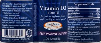 Enzymatic Therapy Vitamin D3 1000 IU - supplement
