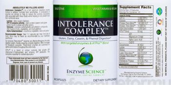Enzyme Science Intolerance Complex - supplement