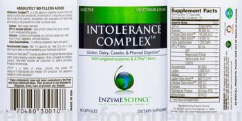 Enzyme Science Intolerance Complex - supplement