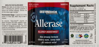 Enzymedica Allerase - supplement