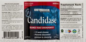 Enzymedica Candidase - supplement