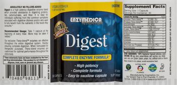 Enzymedica Digest - supplement
